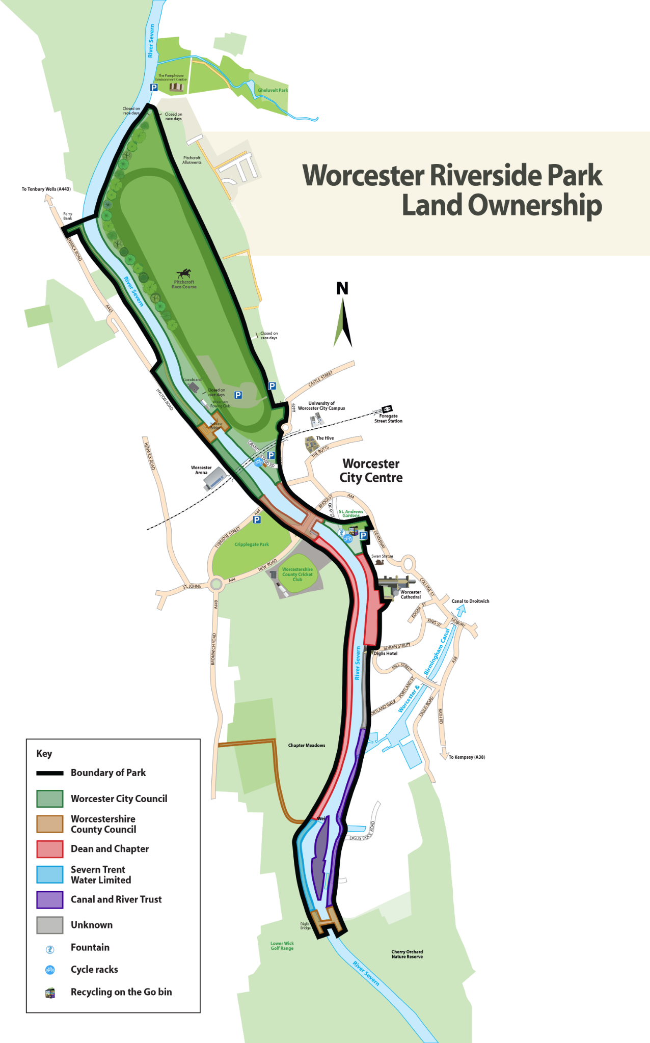 Riverside Park Ownership Map