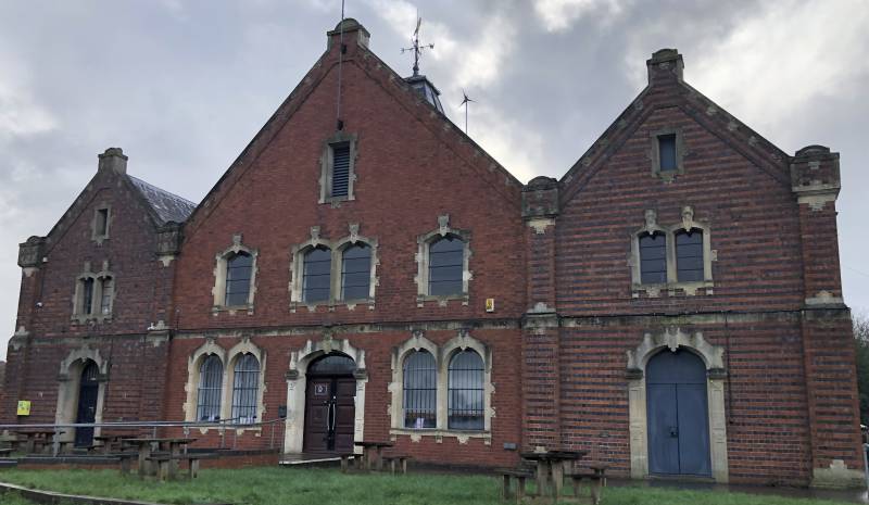 The exterior of the Pump House in Gheluvelt Park